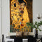 Kiss by Gustav Klimt - 20th-Century Art Jacquard weave Tapestry Wall Hanging
