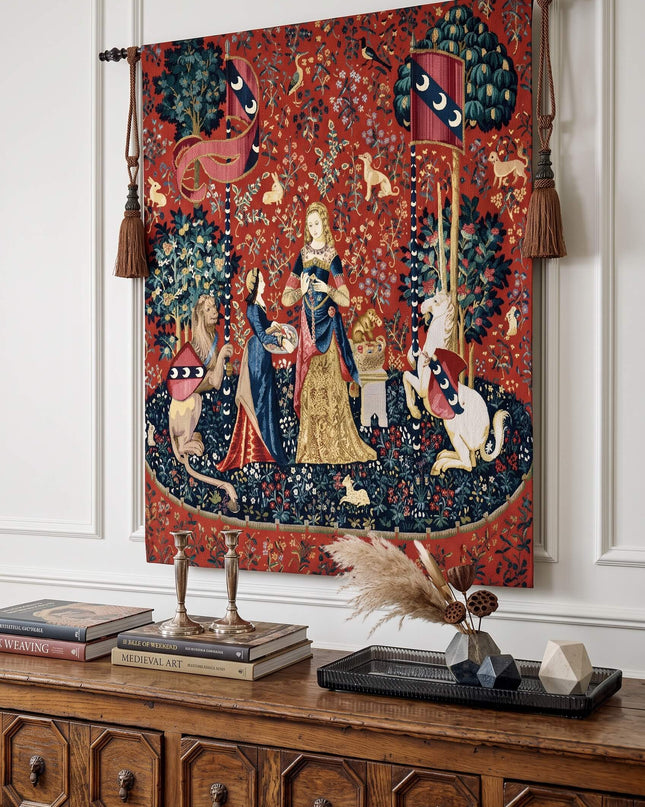 Medieval Tapestry Tassel Set