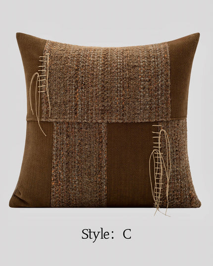 Natural Breathable Woven Hemp Rope Cotton Cushion