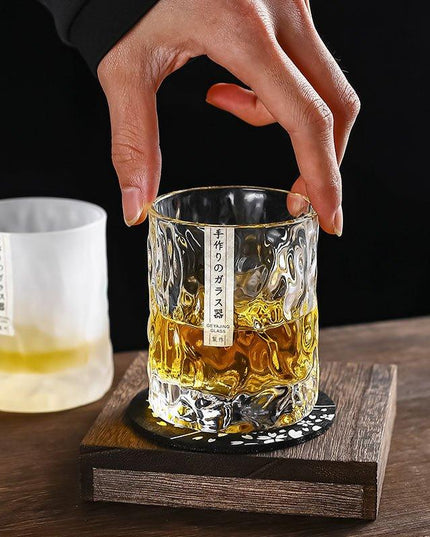 Edo Kirik "Glacier" Whisky Glasses – Pristine Landscape in Crystal