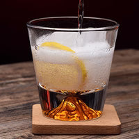 Edo Kiriko Mount Fuji Whisky Glass Set
