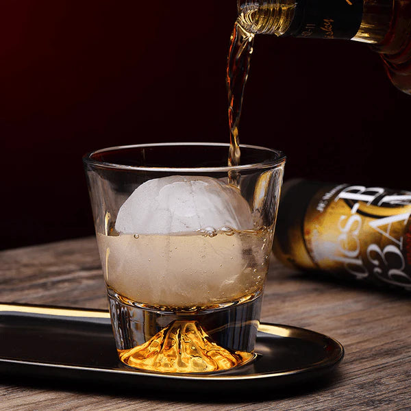 Edo Kiriko Mount Fuji Whisky Glass Set