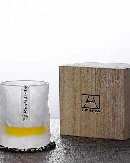 Edo Kirik "Glacier" Whisky Glasses – Pristine Landscape in Crystal