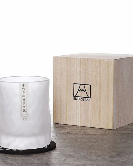 Edo Kirik "Glacier" Whisky Glasses – Pristine Landscape in Crystal