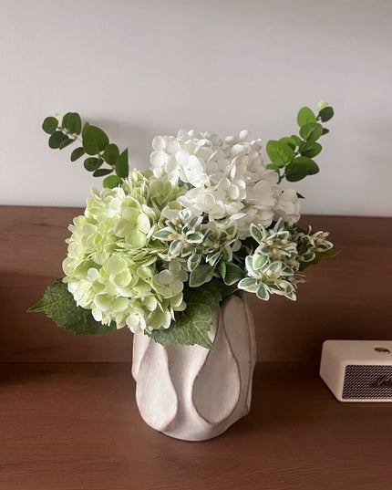 Wabi-sabi Ceramic Art Vase