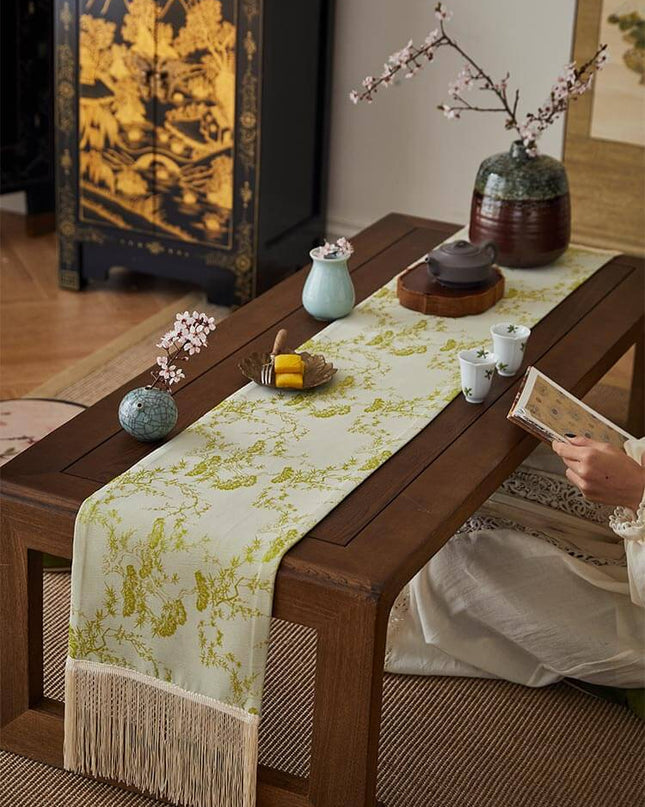 Bamboo Tea Table Runner