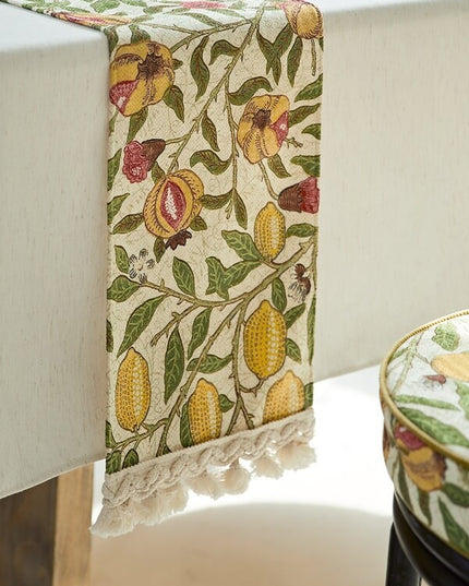 Lemon Bubble Table Runner