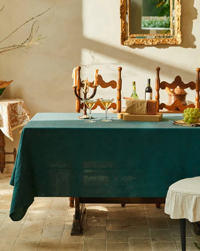 Natural Linen Tablecloth
