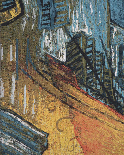 Van Gogh Cafe Terrace at Night Tapestry Wall Hanging