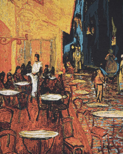 Van Gogh Cafe Terrace at Night Tapestry Wall Hanging