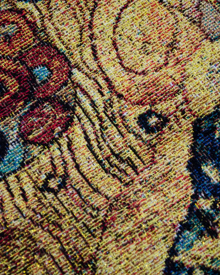 Kiss by Gustav Klimt - 20th-Century Art Jacquard weave Tapestry Wall Hanging