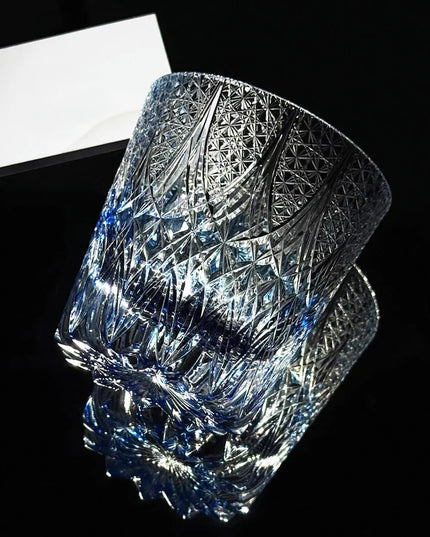 Edo Kiriko Whiskey Glass - Star of Eternity