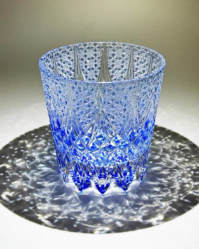 Edo Kiriko Whiskey Glass - Star of Eternity