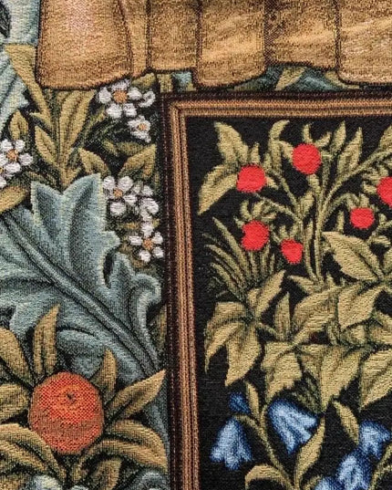 William Morris Angeli Laudantes Harps Music Medieval Tapestry Wall Hanging