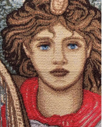 William Morris Angeli Laudantes Harps Music Medieval Tapestry Wall Hanging