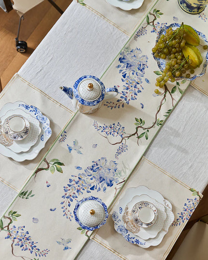 Wisteria Bloom Table Runner