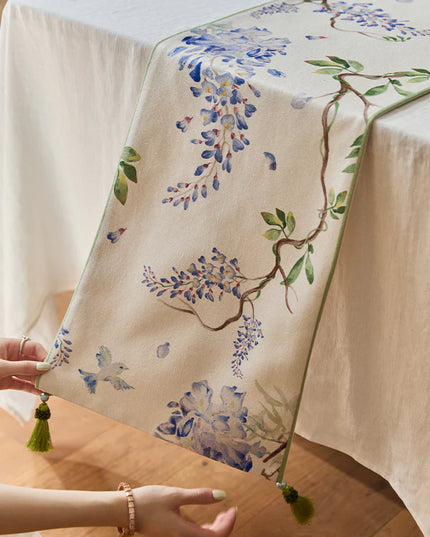 Wisteria Bloom Table Runner