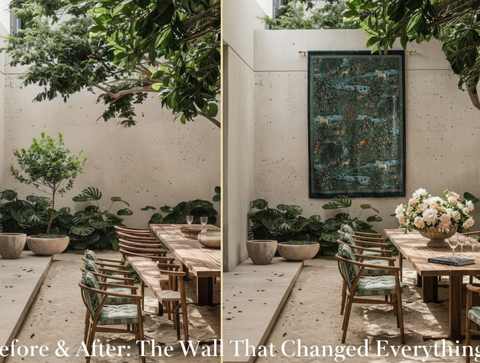 Before & After Garden Dinner Party Cover