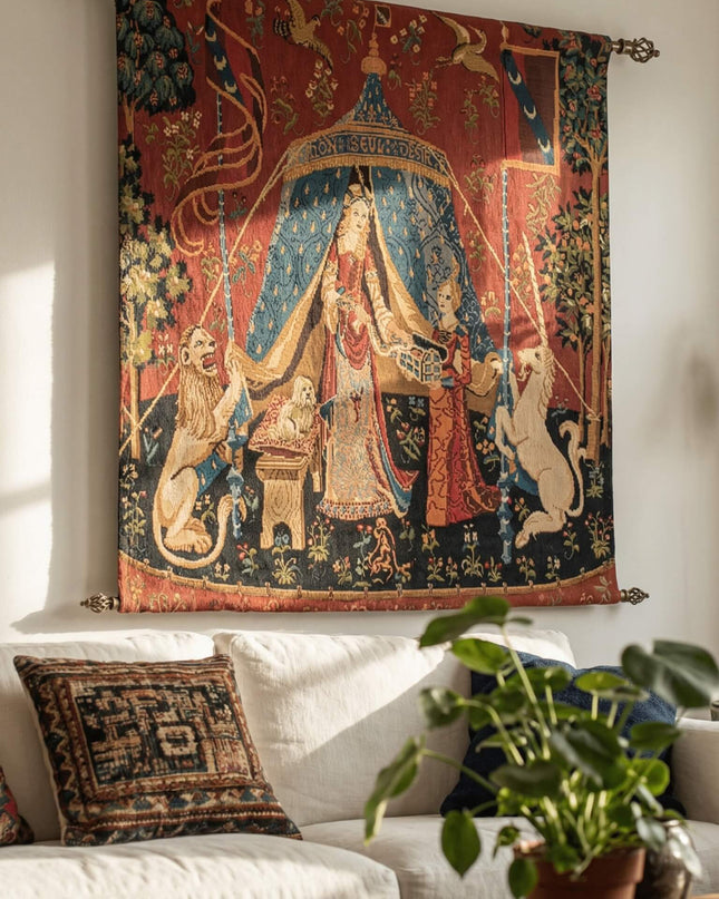 Medieval Tapestry - Unicorn Woven Tapestry Edition