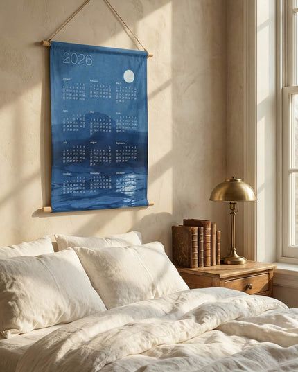 Plant-Dyed Tapestry Wall Calendar 2026