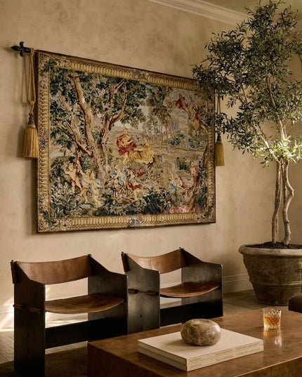 18th Century Rococo Antique Tapestry - François Boucher