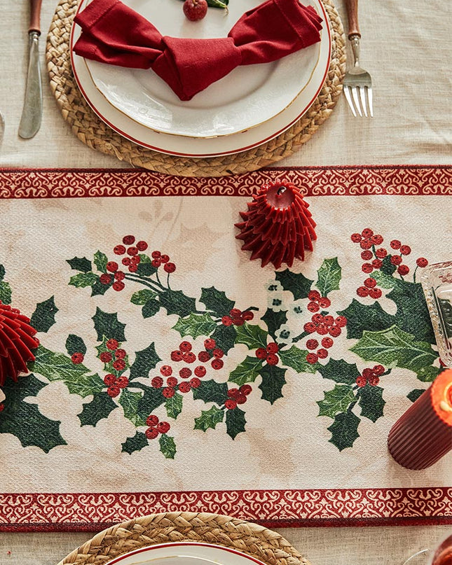 Berry Table Runner: Halloween Edition