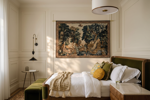 Peacock Tapestry Bedroom - Blog Cover 16:9