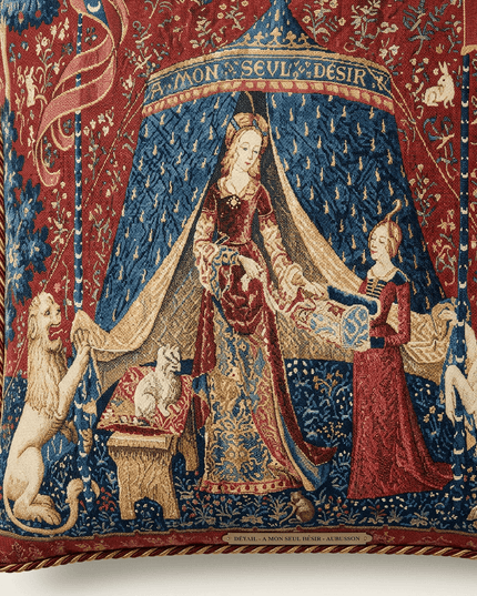 Unicorn Tapestry Woven Cushion - Sight