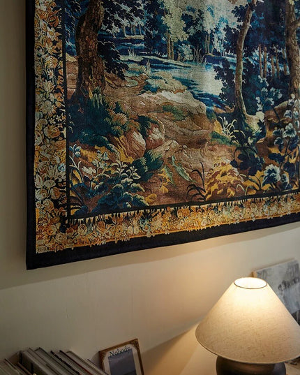 Antique 17th Century Flemish Verdure Tapestry